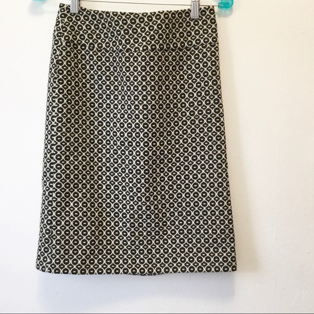 Moschino Made In Italy Wool Blend Pencil Skirt